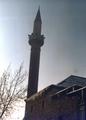 a mosque in anatolia in winter